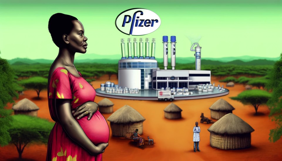 femme enceinte afrique pfizer teste