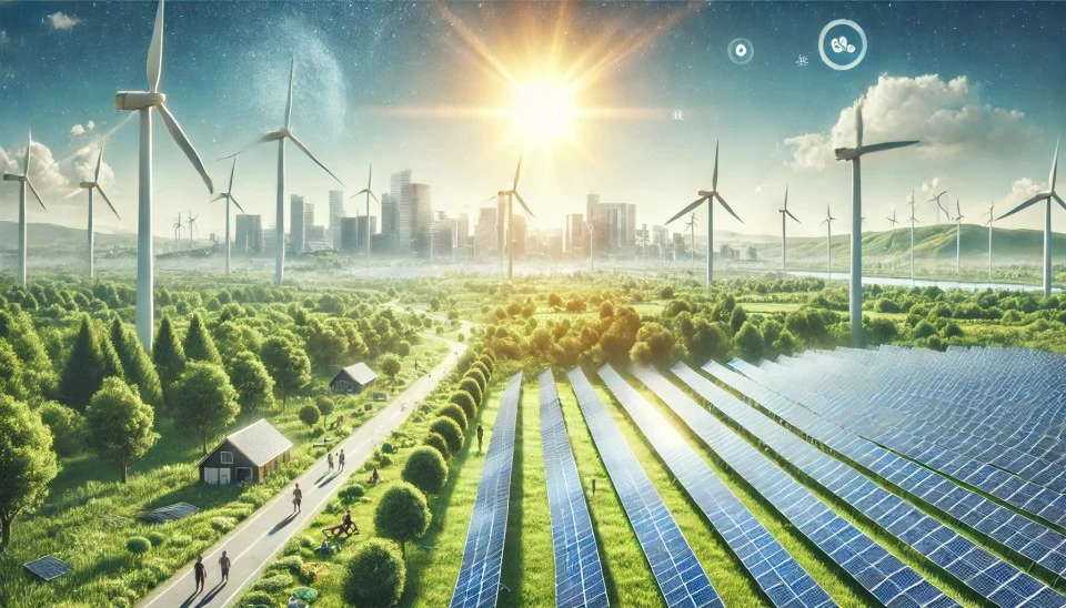 energies solaire et éolienne