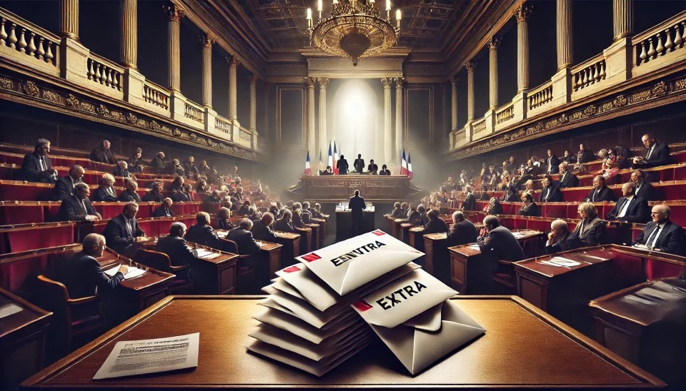 10 enveloppes de trop assemblée nationale