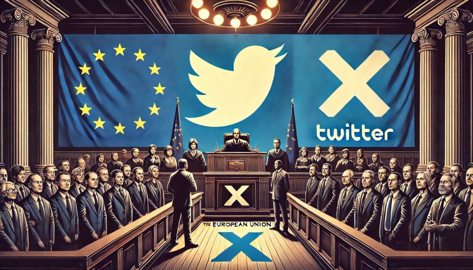 twitter contre UE