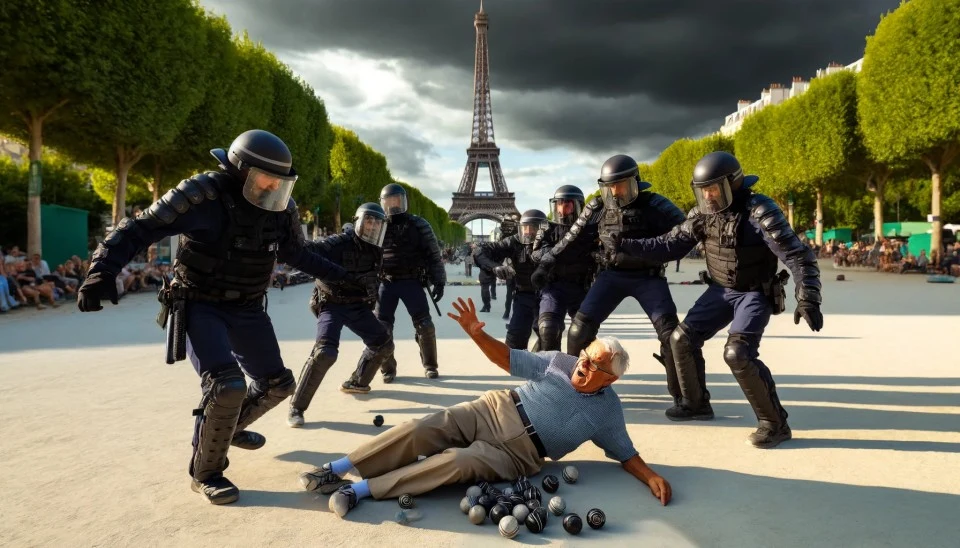 bouliste evacué de paris par les crs