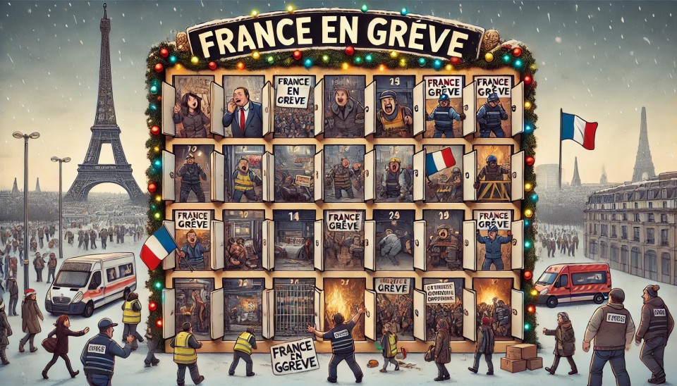 france en grève