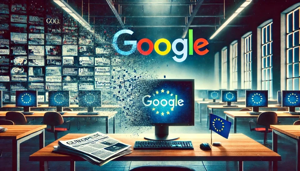 google médias européens
