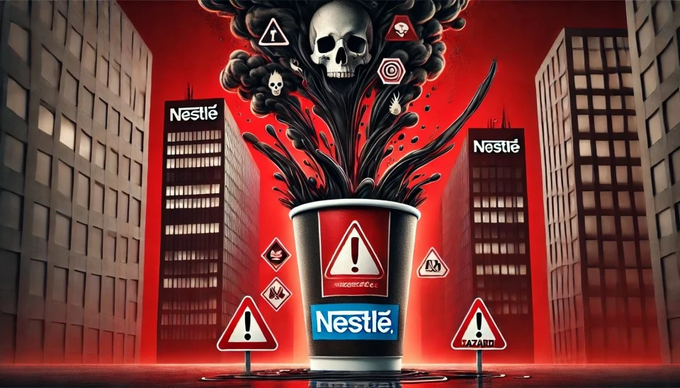 nestlé café contaminé