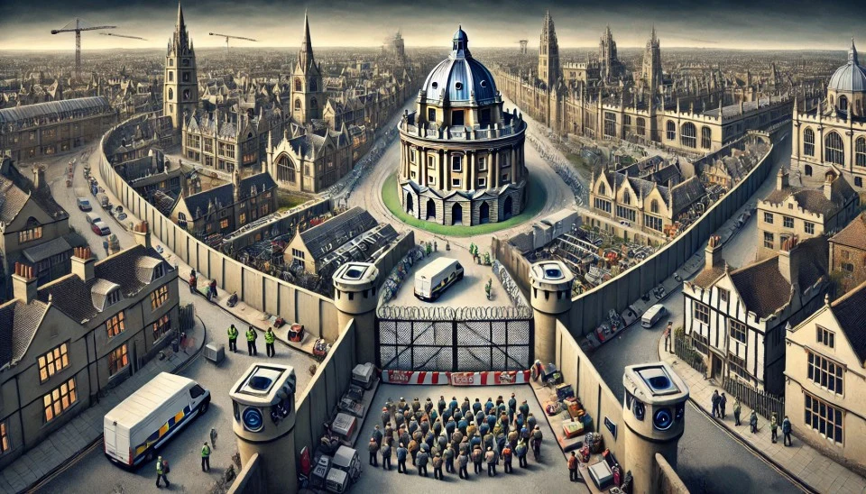 oxford en angletrerre cloisonnement