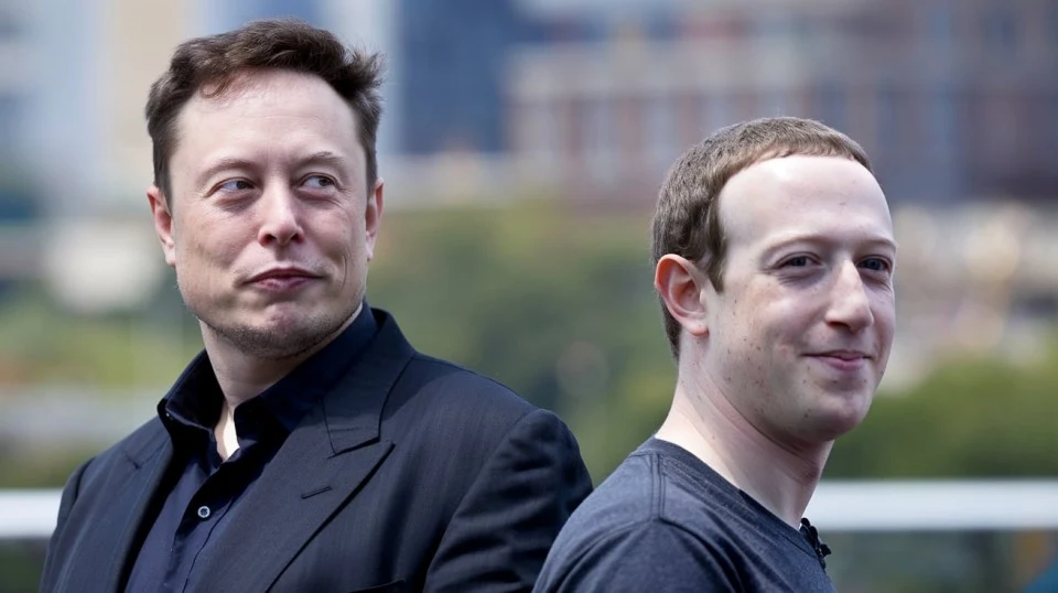 mark zuckenberg et elon musk