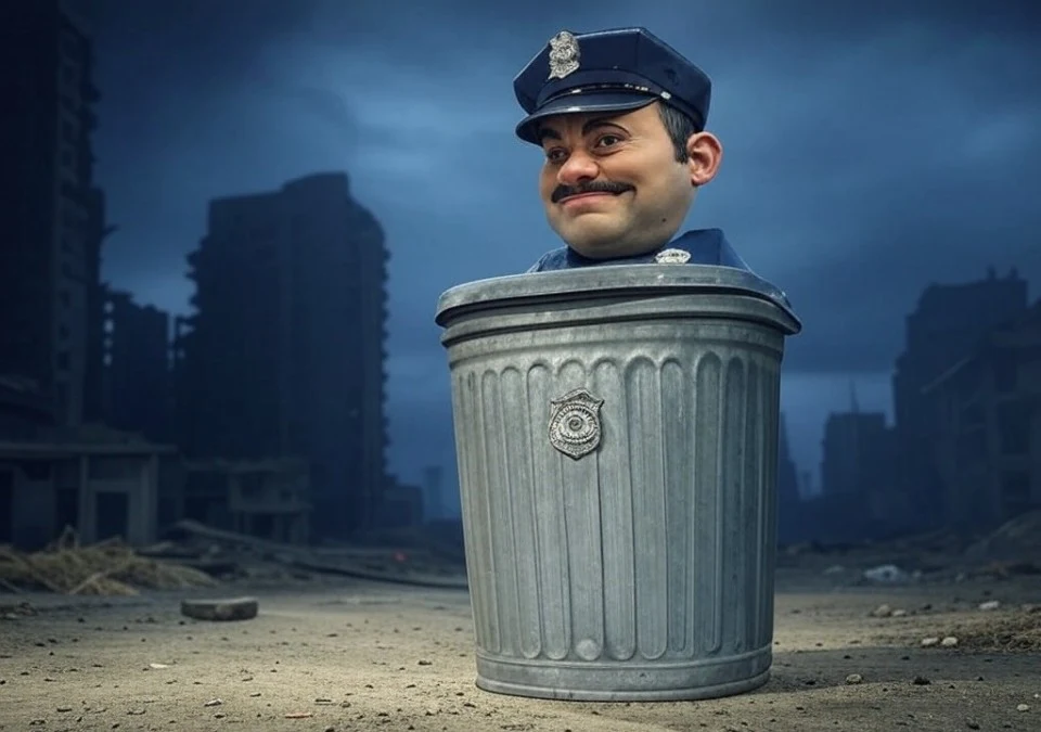 La police des poubelles qui scrute le trie et verbalise