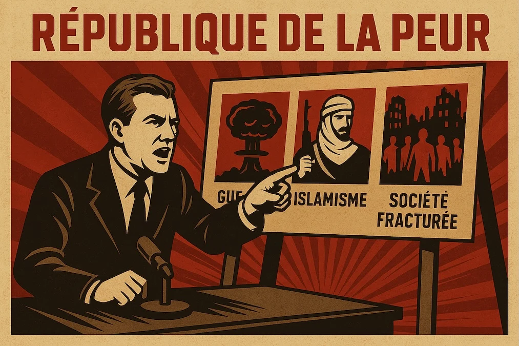 Propagande de la peur : guerre, islamisme, société fracturée