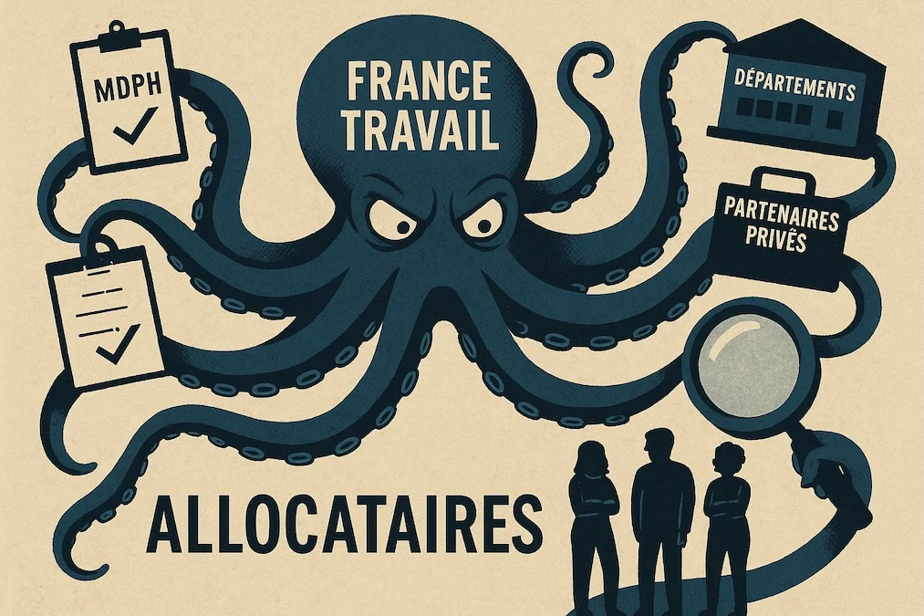 France Travail contrôle précaires pieuvre administrative