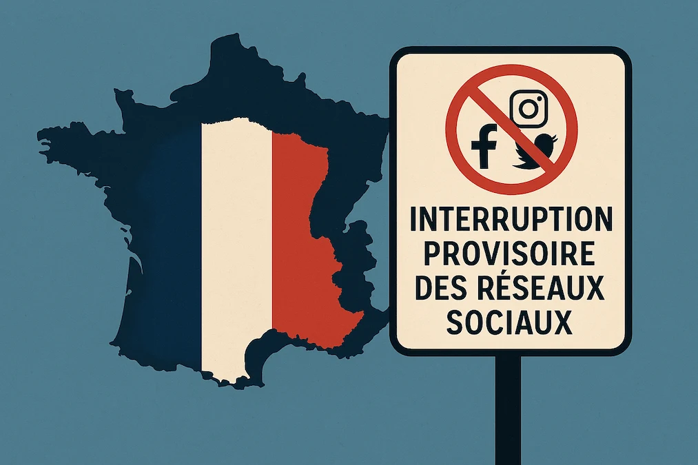 Conseil d’État autorise interruption réseau social