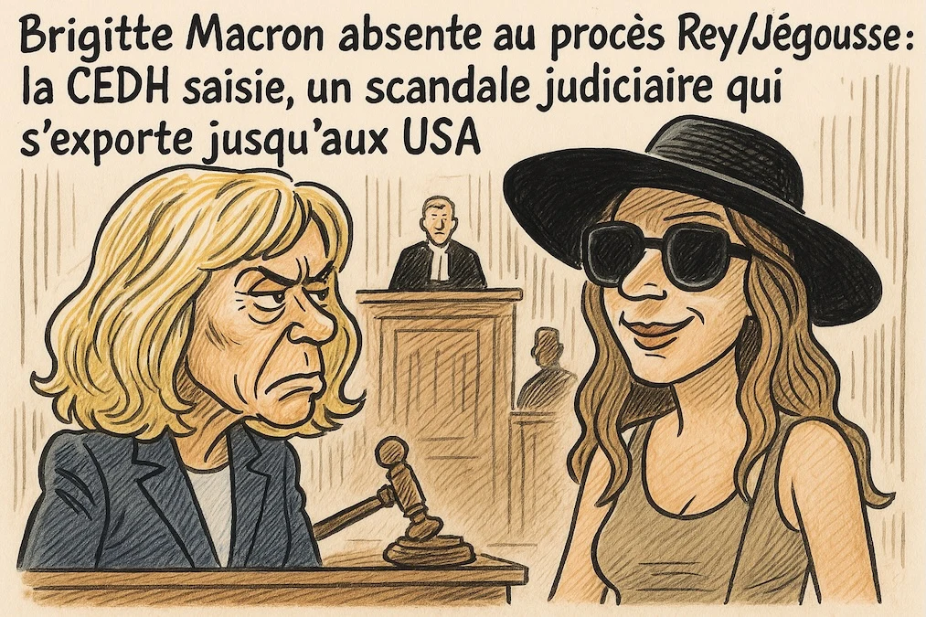 Audience sans Brigitte Macron – affaire Rey/Jégousse, plainte à la CEDH