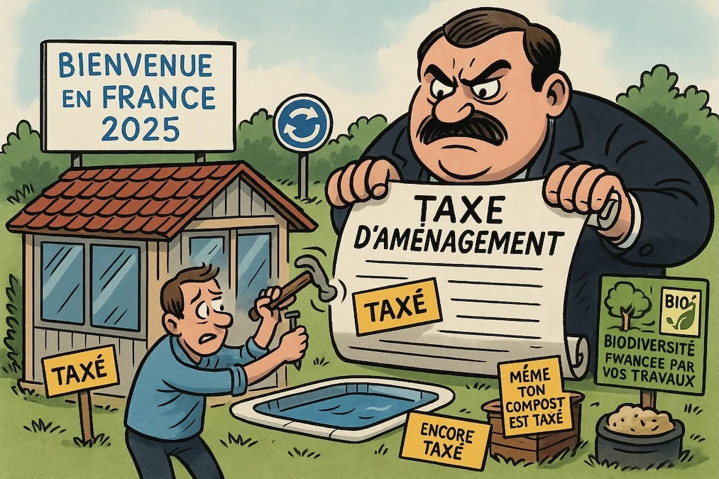 Taxe d’aménagement 2025 : piège fiscal pour les propriétaires bricoleurs
