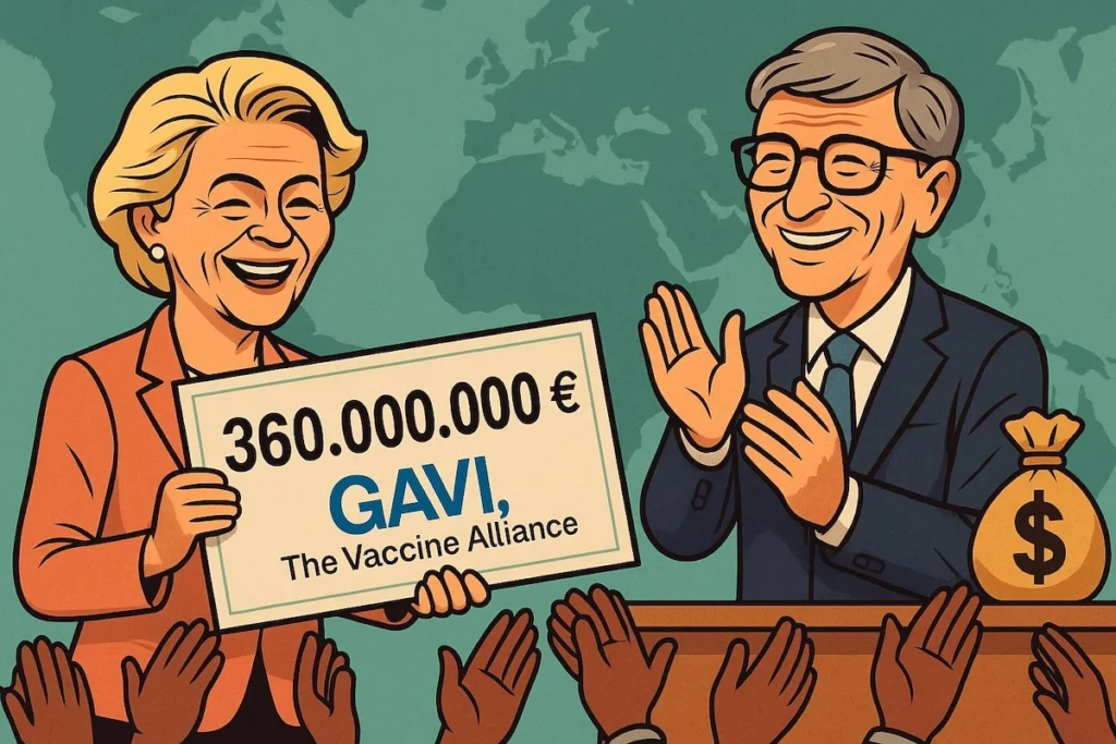 GAVI : 360 M€ pour Gates, 2 Md€ de “vaccination de masse”