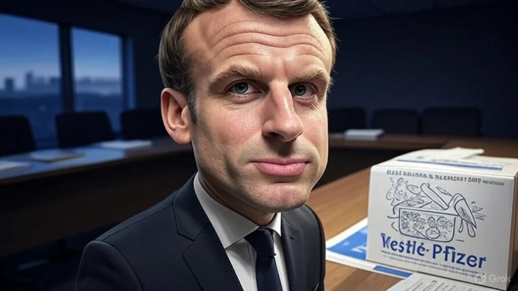 Emmanuel Macron, deal Nestlé-Pfizer et mystère sur sa rémunération