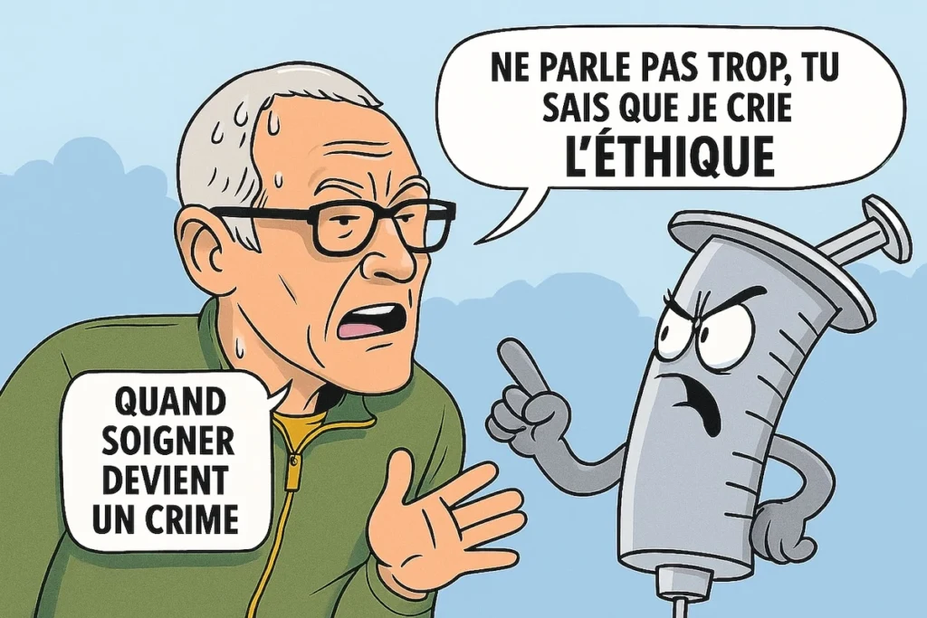Dr Michel Procureur dénonce les effets secondaires des vaccins à ARNm