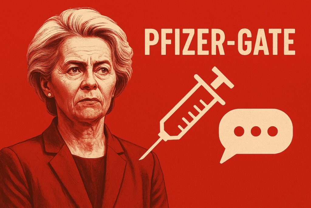Ursula von der Leyen PfizerGate SMS justice refus publication