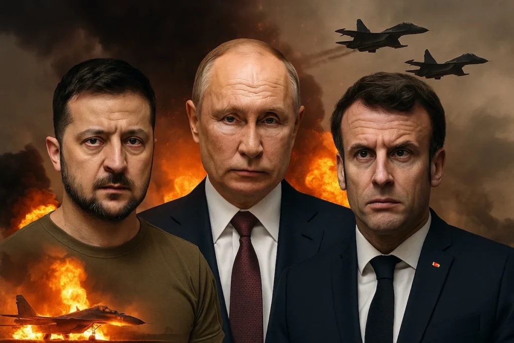 Zelensky, Macron et l’UE déclenchent la tempête