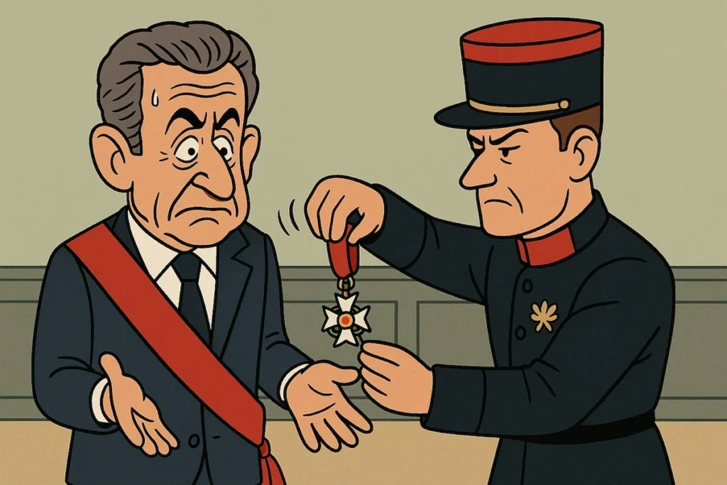 : Nicolas Sarkozy exclu de la Légion d’honneur comme Pétain