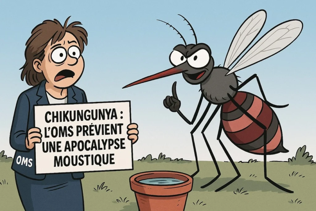 ALT image : Moustique tigre – symbole de la nouvelle panique sanitaire mondiale orchestrée par l’OMS
