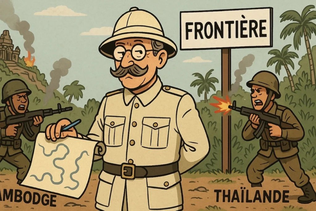 Conflit frontalier Cambodge Thaïlande juillet 2025