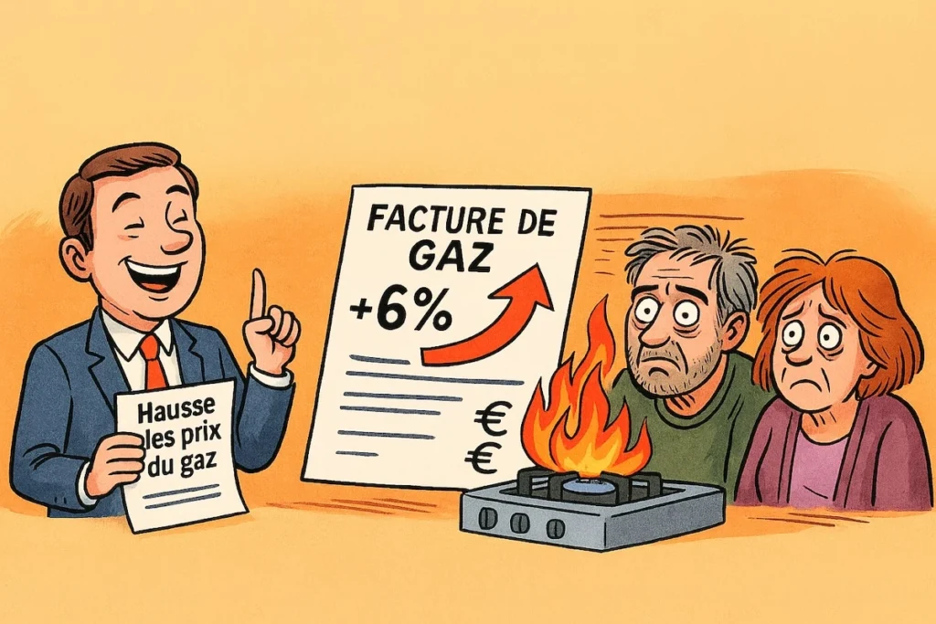 Hausse du prix du gaz en France malgré la baisse mondiale