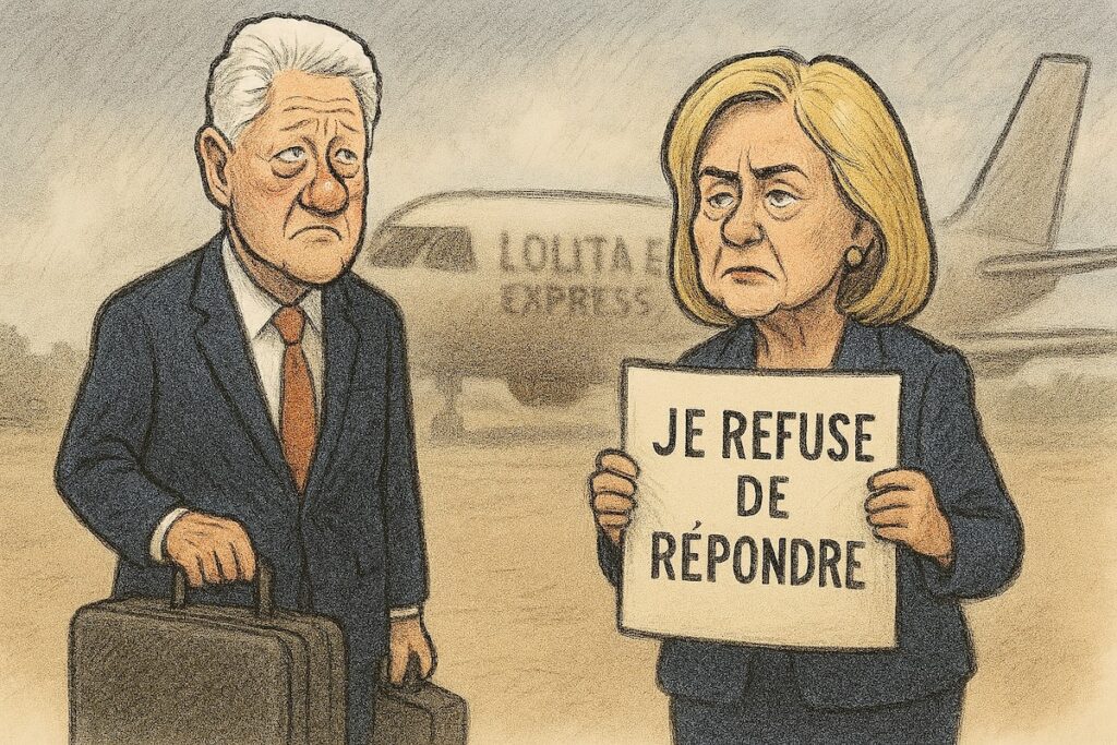 Bill et Hillary Clinton convoqués par le Congrès américain dans l’affaire Epstein.