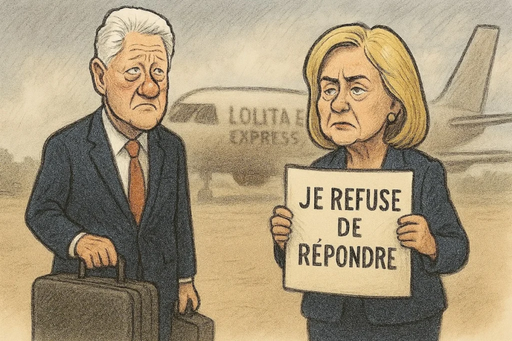 Bill et Hillary Clinton convoqués par le Congrès américain dans l’affaire Epstein.