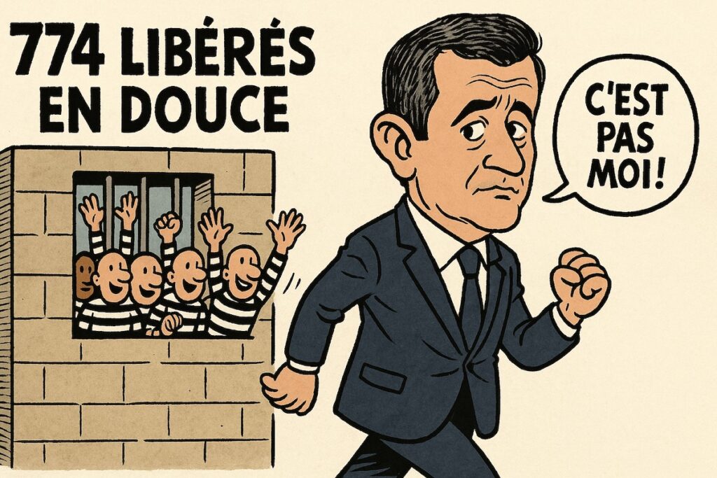 774 détenus libérés en catimini, caricature d’une braderie pénitentiaire sous couvert de fermeté