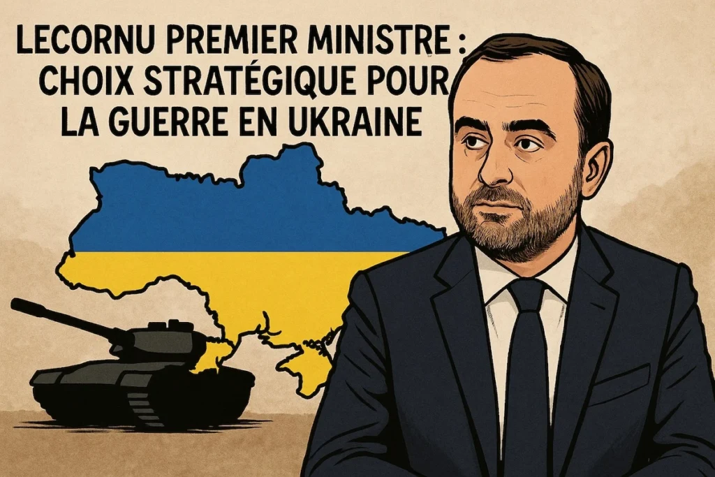 Sébastien Lecornu nommé Premier ministre, un choix stratégique pour la guerre en Ukraine