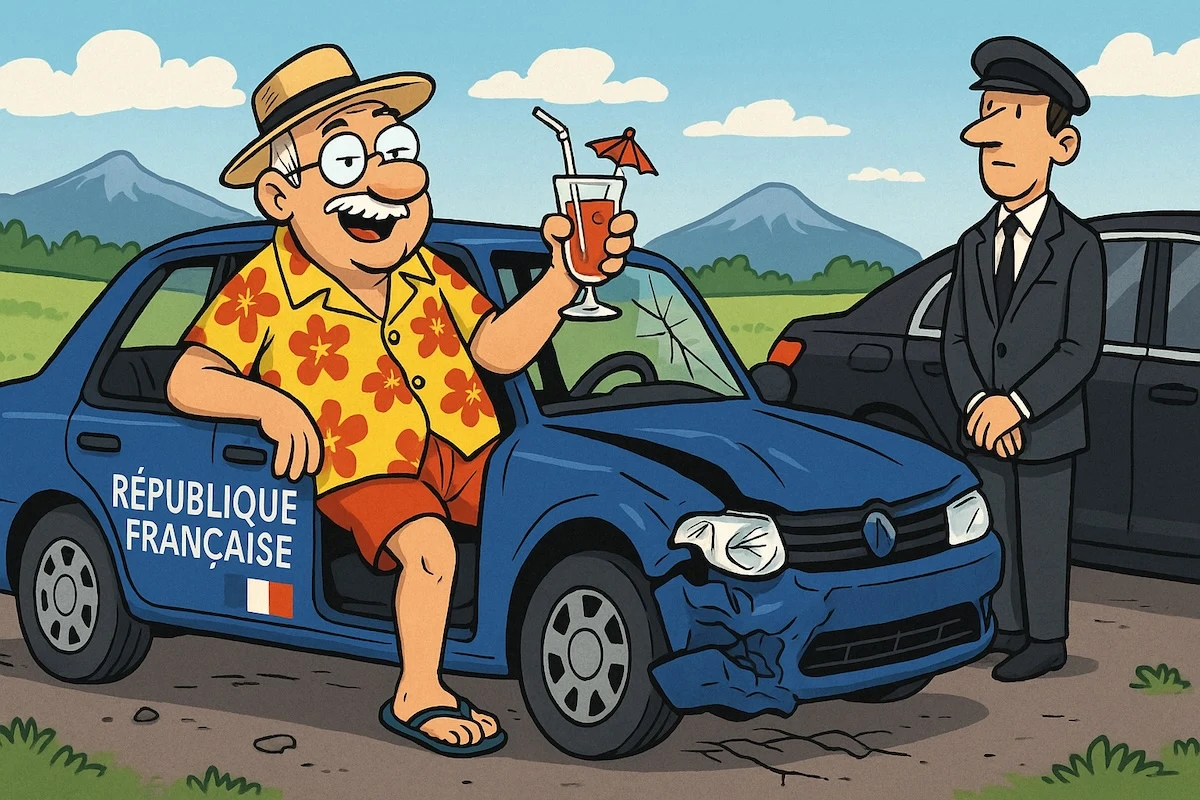 préfet voiture de fonction vacances Italie chauffeur payé par les contribuables