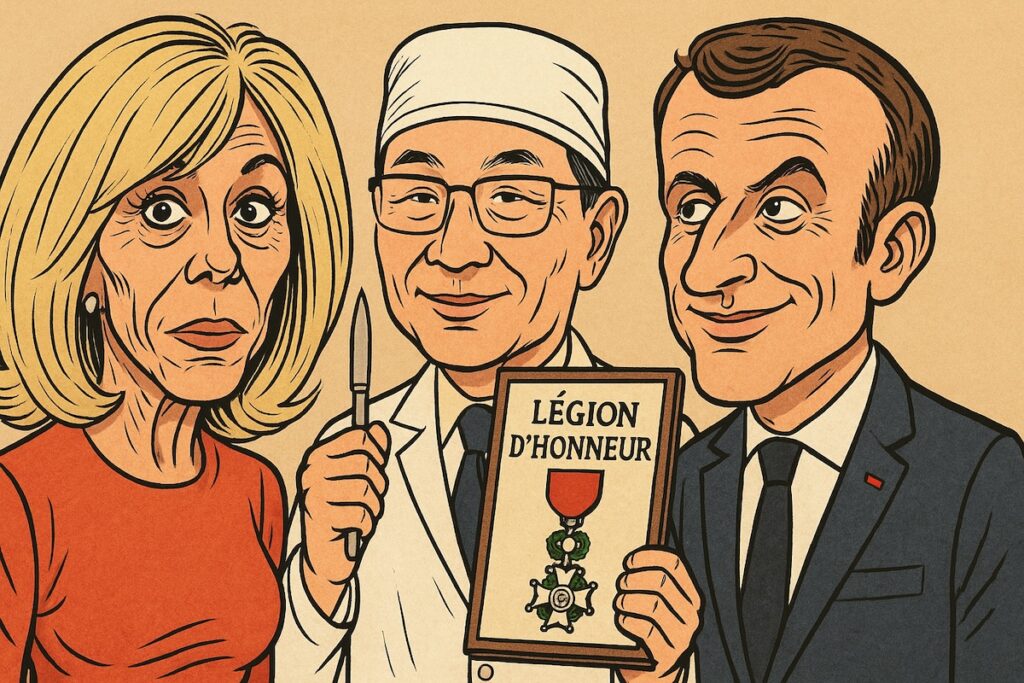 Patrick Bui, chirurgien de Brigitte Macron, promu officier de la Légion d’honneur