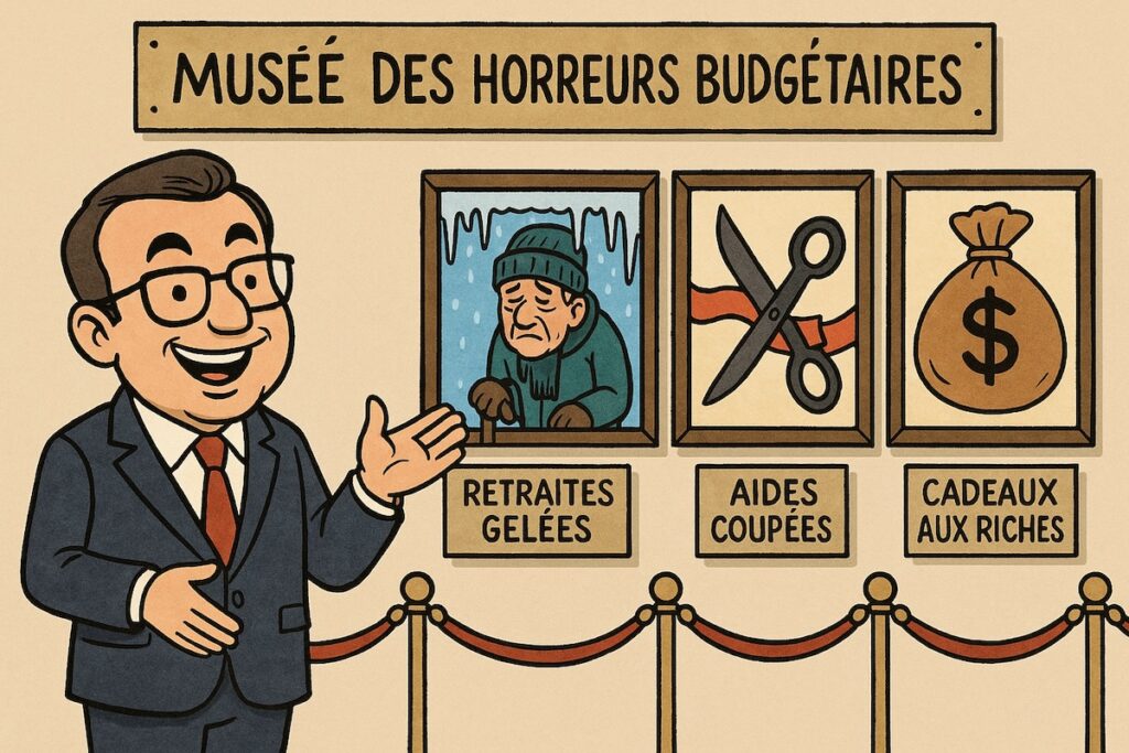 Lecornu présente son Musée des Horreurs Budgétaires 2026