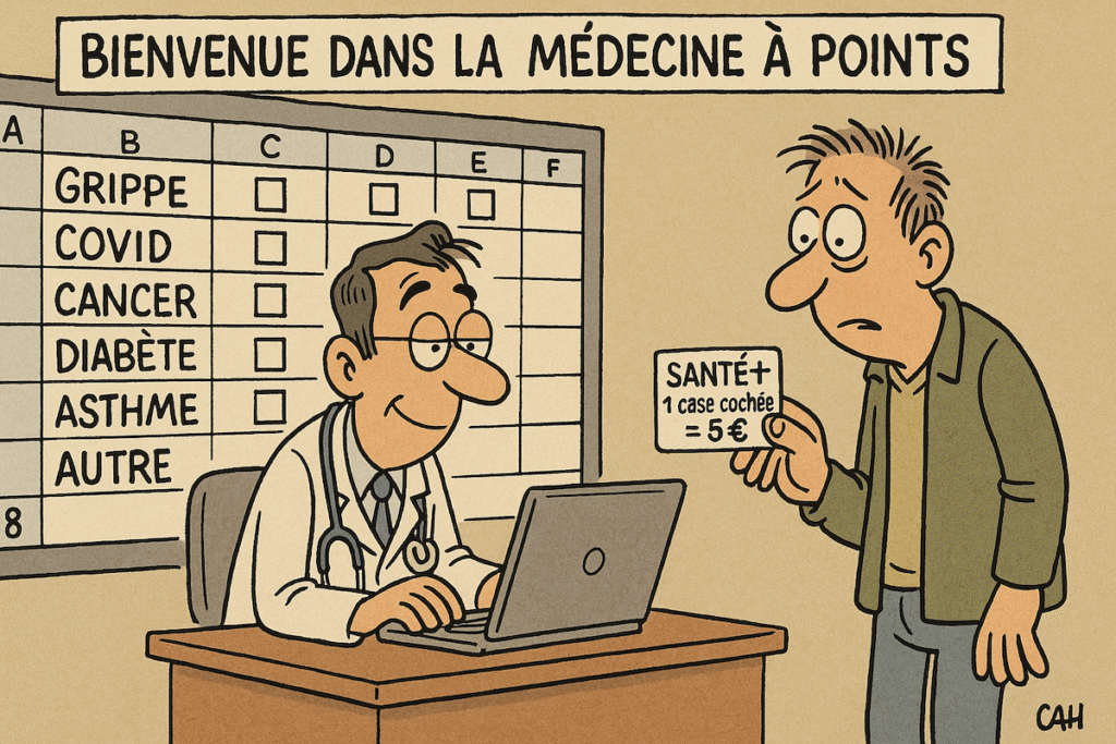 « Tableau officiel des majorations de prévention : 5 € par indicateur et par patient »