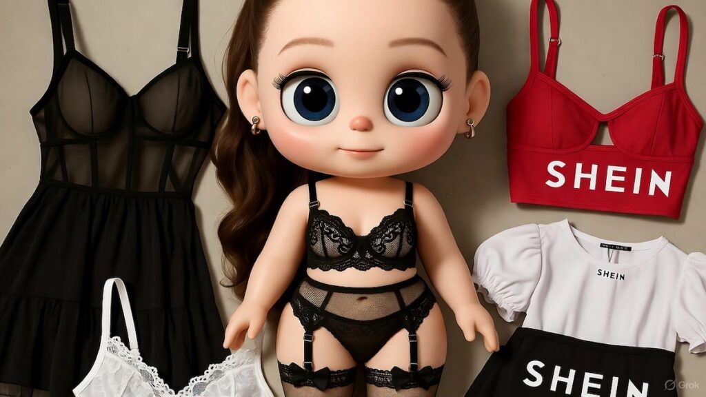 « SHEIN accusé de vendre des poupées sexuelles à l’allure d’enfant »