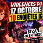 Madame Râleuse réagit aux dix enquêtes IGPN après les manifestations du 17 octobre et aux violences subies par un street medic.
